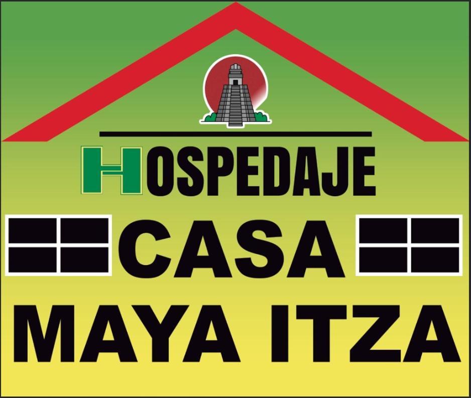 Casa Maya Itza Flores Exteriér fotografie